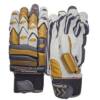 powerplay gold black gold coloured batting gloves 728 1